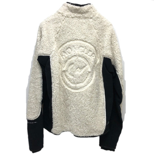 MONCLER Jacket polyester white Long sleeve 7 Moncler Front Hiroshi Fujiwara Collection Off-White Logo mens XS Used Authentic