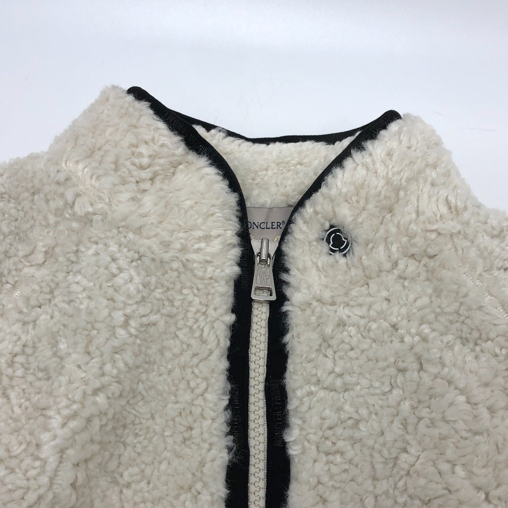 MONCLER Jacket polyester white Long sleeve 7 Moncler Front Hiroshi Fujiwara Collection Off-White Logo mens XS Used Authentic