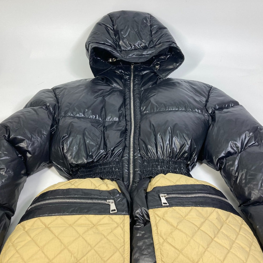 MONCLER Down jacket G20941A00001M1229 Nylon Black (Bicolor) outer PATRICIA Patricia Women Zero size Used Authentic