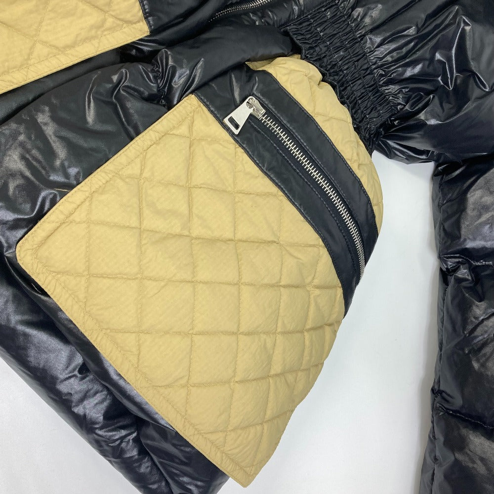 MONCLER Down jacket G20941A00001M1229 Nylon Black (Bicolor) outer PATRICIA Patricia Women Zero size Used Authentic