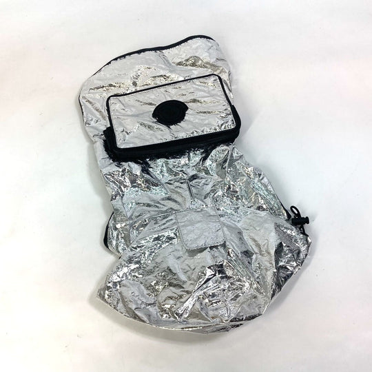 MONCLER Other fashion goods laminate Silver Poldo Dog Couture cape Dog wear dog clothes logo coat mens(Unisex) Zero size Used Authentic