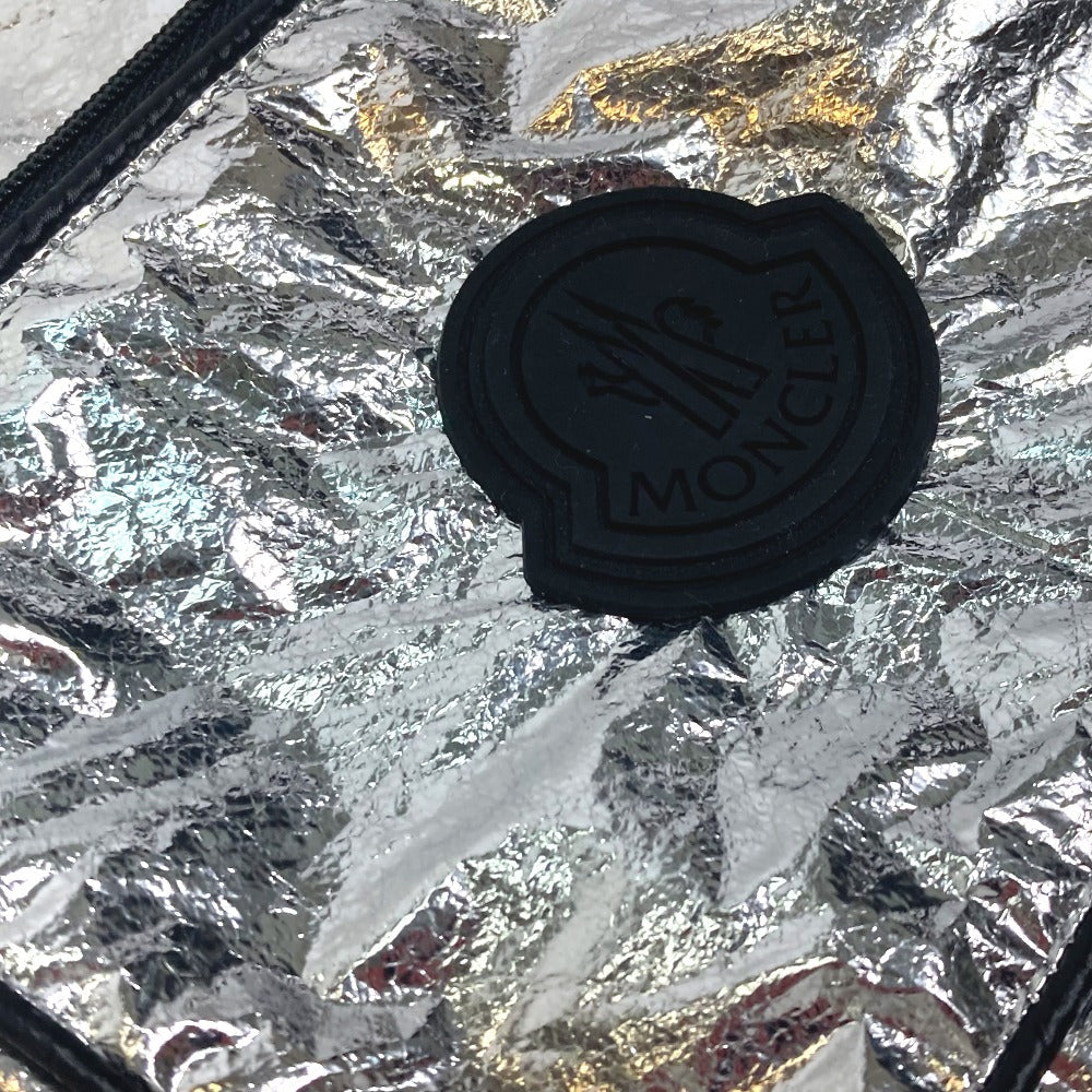 MONCLER Other fashion goods laminate Silver Poldo Dog Couture cape Dog wear dog clothes logo coat mens(Unisex) Zero size Used Authentic