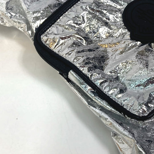 MONCLER Other fashion goods laminate Silver Poldo Dog Couture cape Dog wear dog clothes logo coat mens(Unisex) Zero size Used Authentic