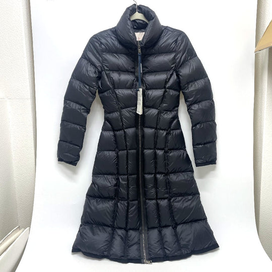 MONCLER down coat Down, Nylon black BELLEVALIA Women Used Authentic
