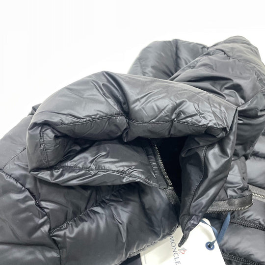 MONCLER down coat Down, Nylon black BELLEVALIA Women Used Authentic