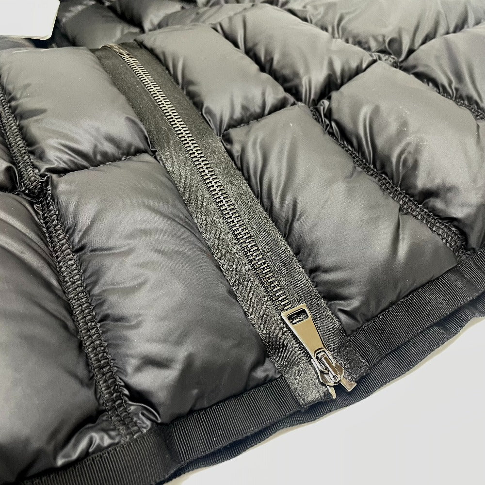 MONCLER down coat Down, Nylon black BELLEVALIA Women Used Authentic