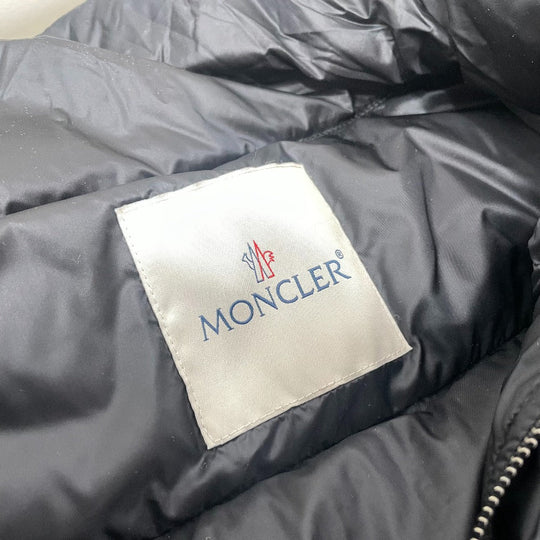 MONCLER down coat Down, Nylon black BELLEVALIA Women Used Authentic