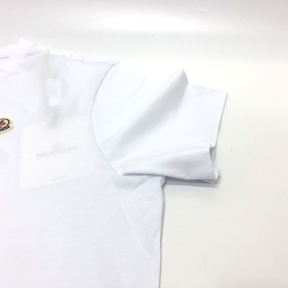 MONCLER Short sleeve T-shirt J2 8C00024 cotton white logo XXXL