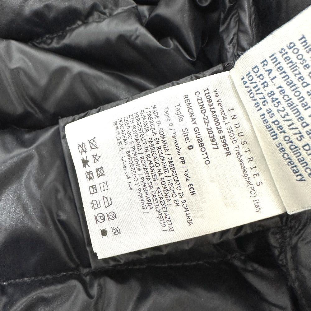 MONCLER Down jacket Tweed, Nylon white Down outer REMONAY zero