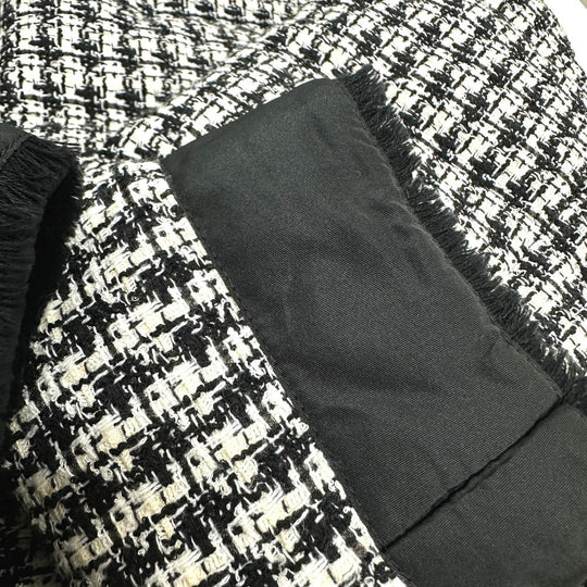 MONCLER Down jacket Tweed, Nylon white Down outer REMONAY zero