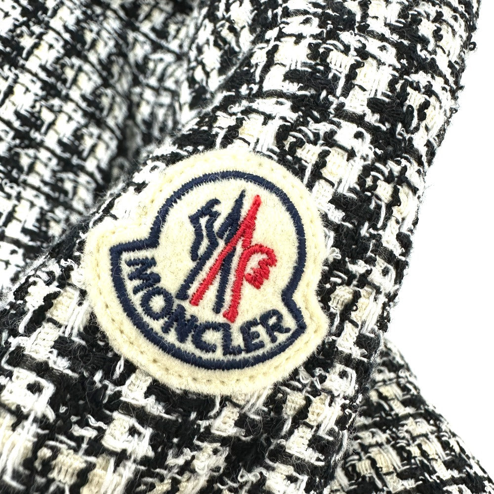 MONCLER Down jacket Tweed, Nylon white Down outer REMONAY zero