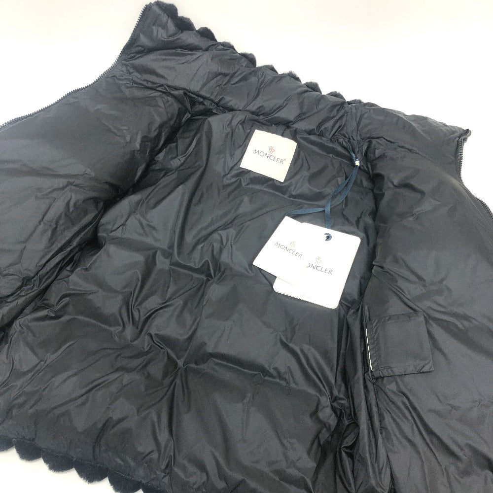 MONCLER Down jacket I20931A001505964D polyester black Down outer PEDRIX Girls Velvet Women 00 Used Authentic