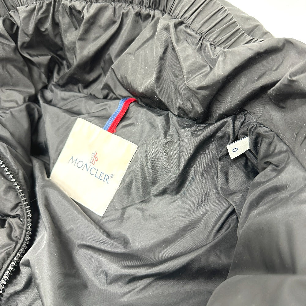 MONCLER Down jacket Nylon black AVOCETTE Women Zero Size Used Authentic