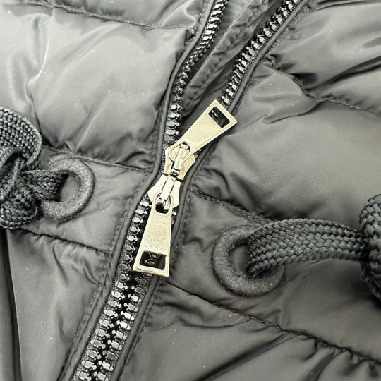 MONCLER Down jacket Nylon black AVOCETTE Women Zero Size Used Authentic
