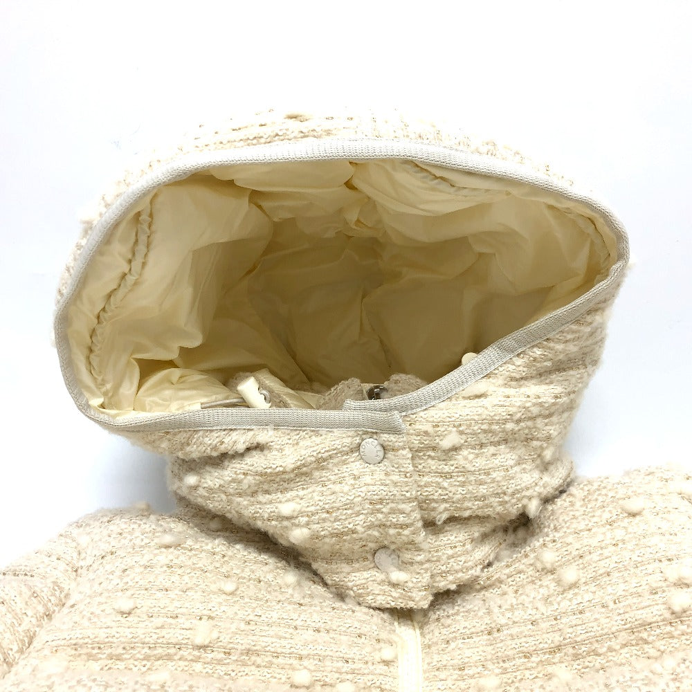 MONCLER Down jacket tweed white FOURMINES 00