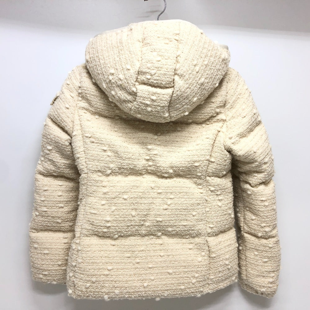 MONCLER Down jacket tweed white FOURMINES 00