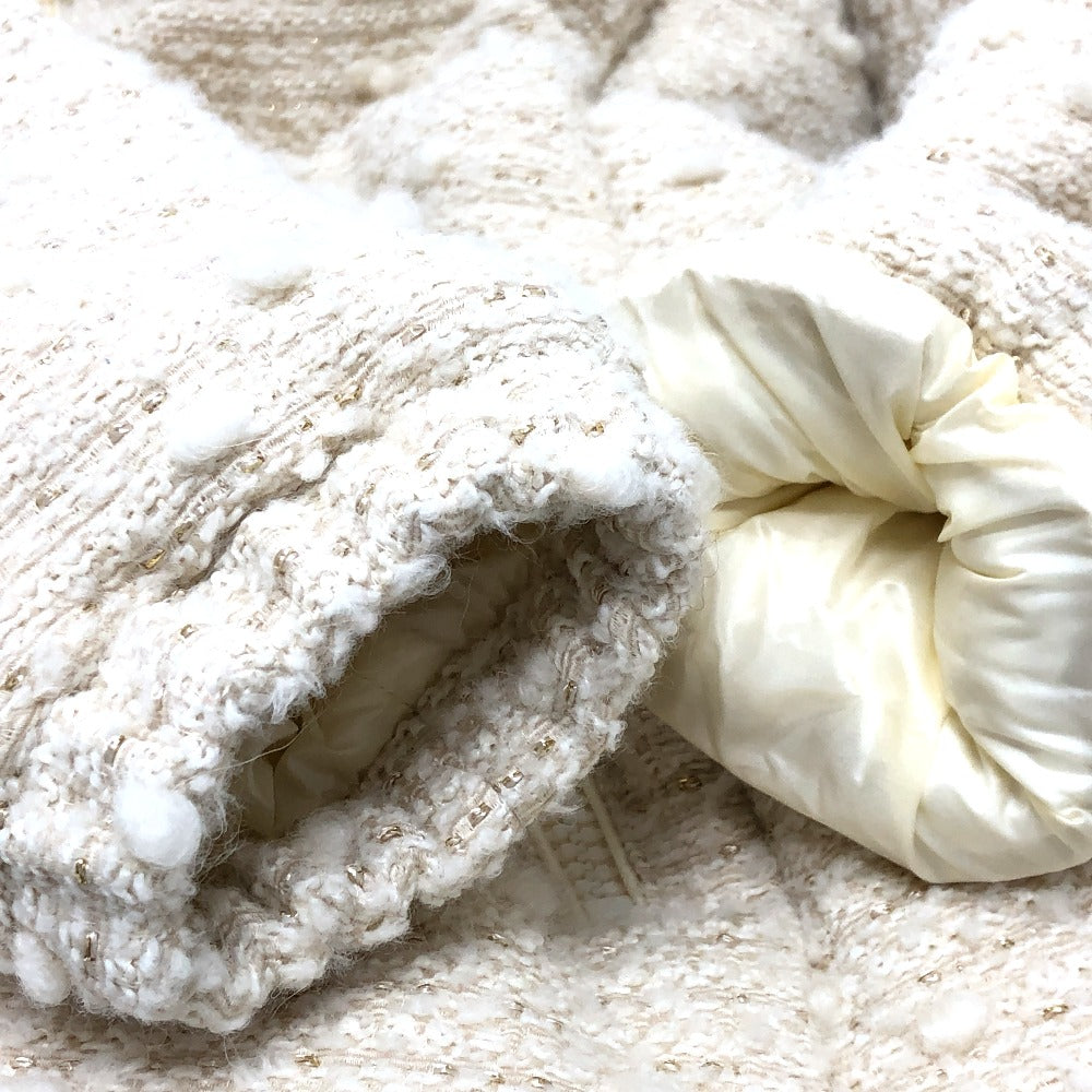 MONCLER Down jacket tweed white FOURMINES 00