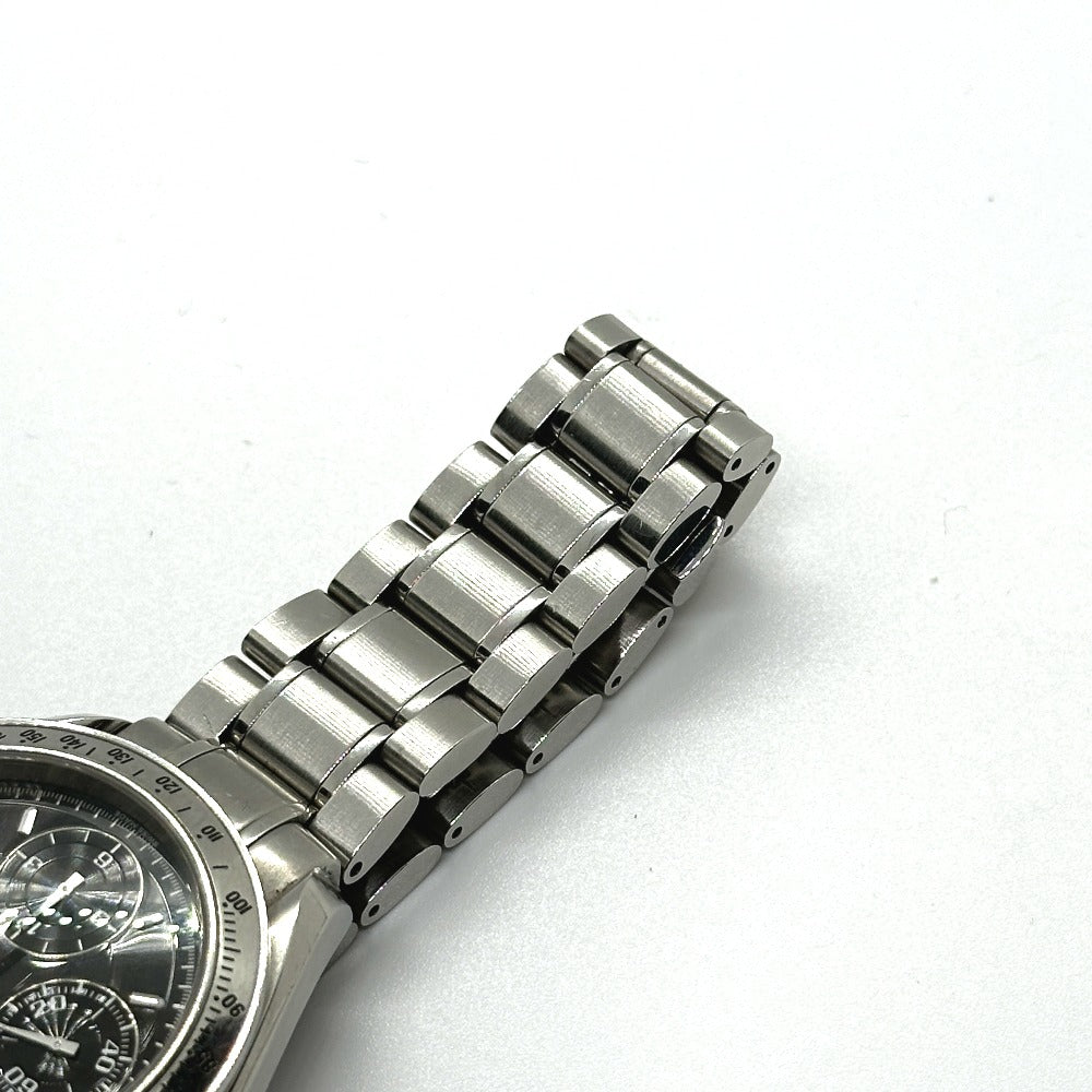 OMEGA Watches Mechanical Automatic 3513.5 Stainless Steel Silver Speedmaster black dial mens Used Authentic