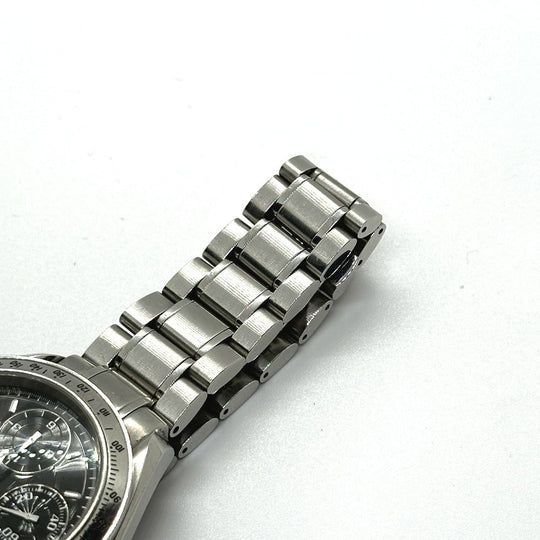 OMEGA Watches Mechanical Automatic 3513.5 Stainless Steel Silver Speedmaster black dial mens Used Authentic