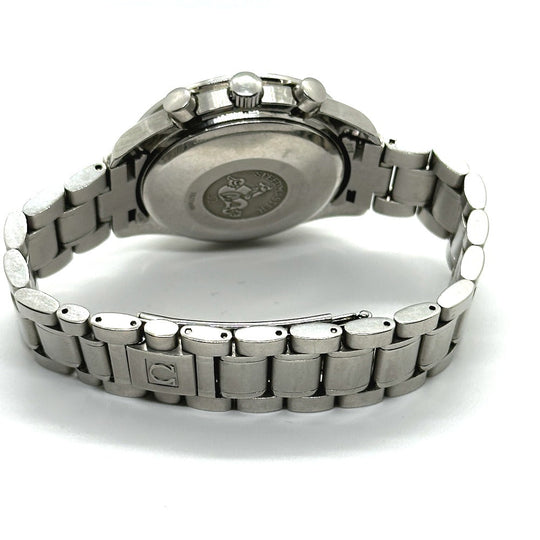 OMEGA Watches Mechanical Automatic 3513.5 Stainless Steel Silver Speedmaster black dial mens Used Authentic