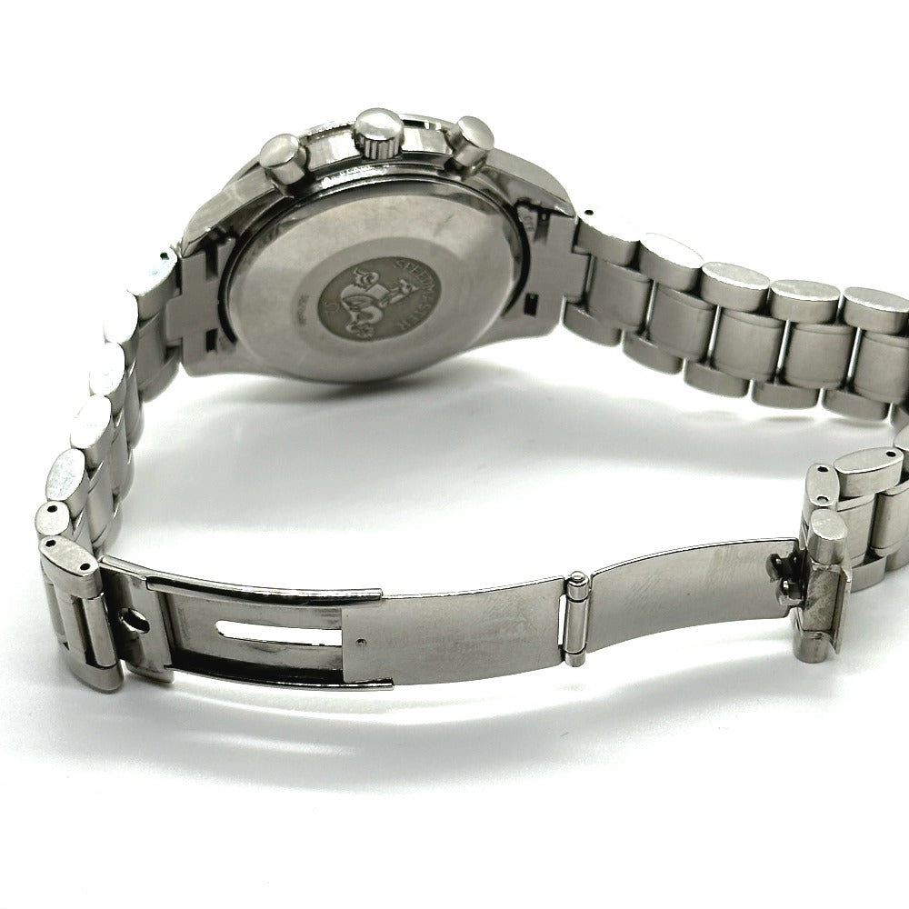 OMEGA Watches Mechanical Automatic 3513.5 Stainless Steel Silver Speedmaster black dial mens Used Authentic