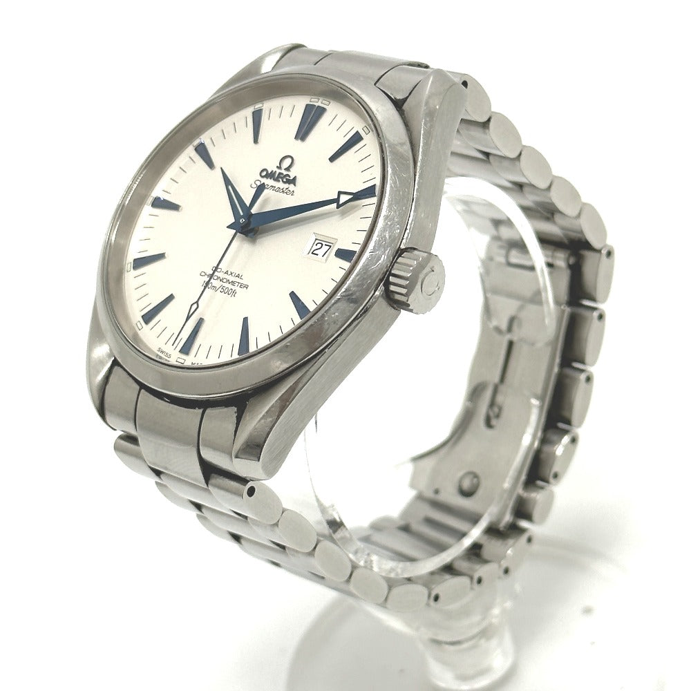 OMEGA Watches Mechanical Automatic 2502.33 Stainless Steel Silver Seamaster Aqua Terra Coaxial white dial