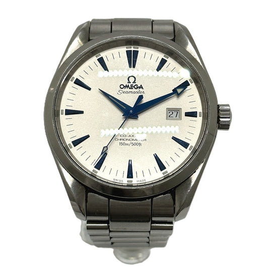 OMEGA Watches Mechanical Automatic 2502.33 Stainless Steel Silver Seamaster Aqua Terra Coaxial white dial