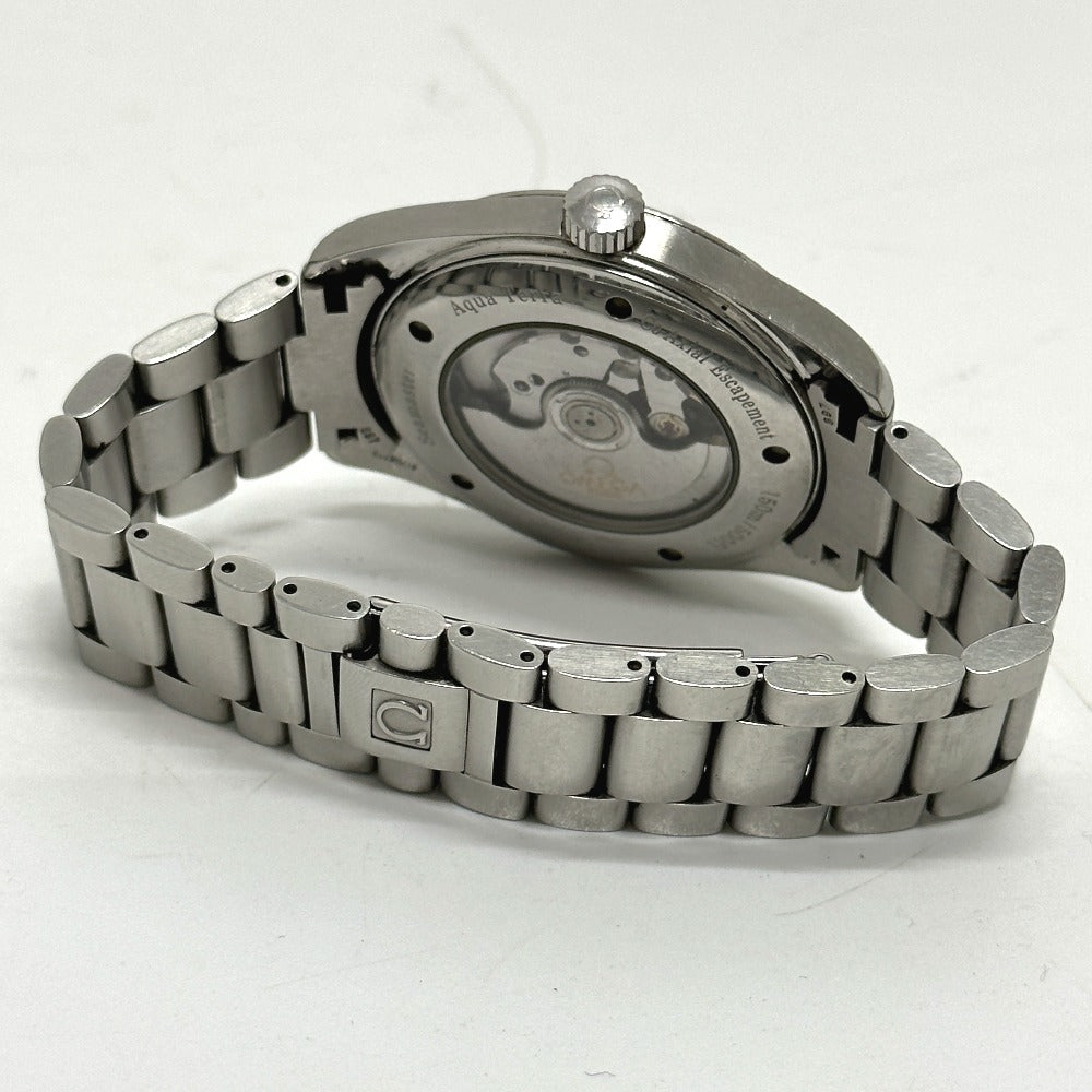 OMEGA Watches Mechanical Automatic 2502.33 Stainless Steel Silver Seamaster Aqua Terra Coaxial white dial