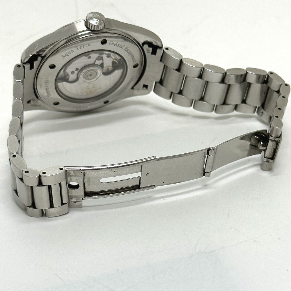 OMEGA Watches Mechanical Automatic 2502.33 Stainless Steel Silver Seamaster Aqua Terra Coaxial white dial