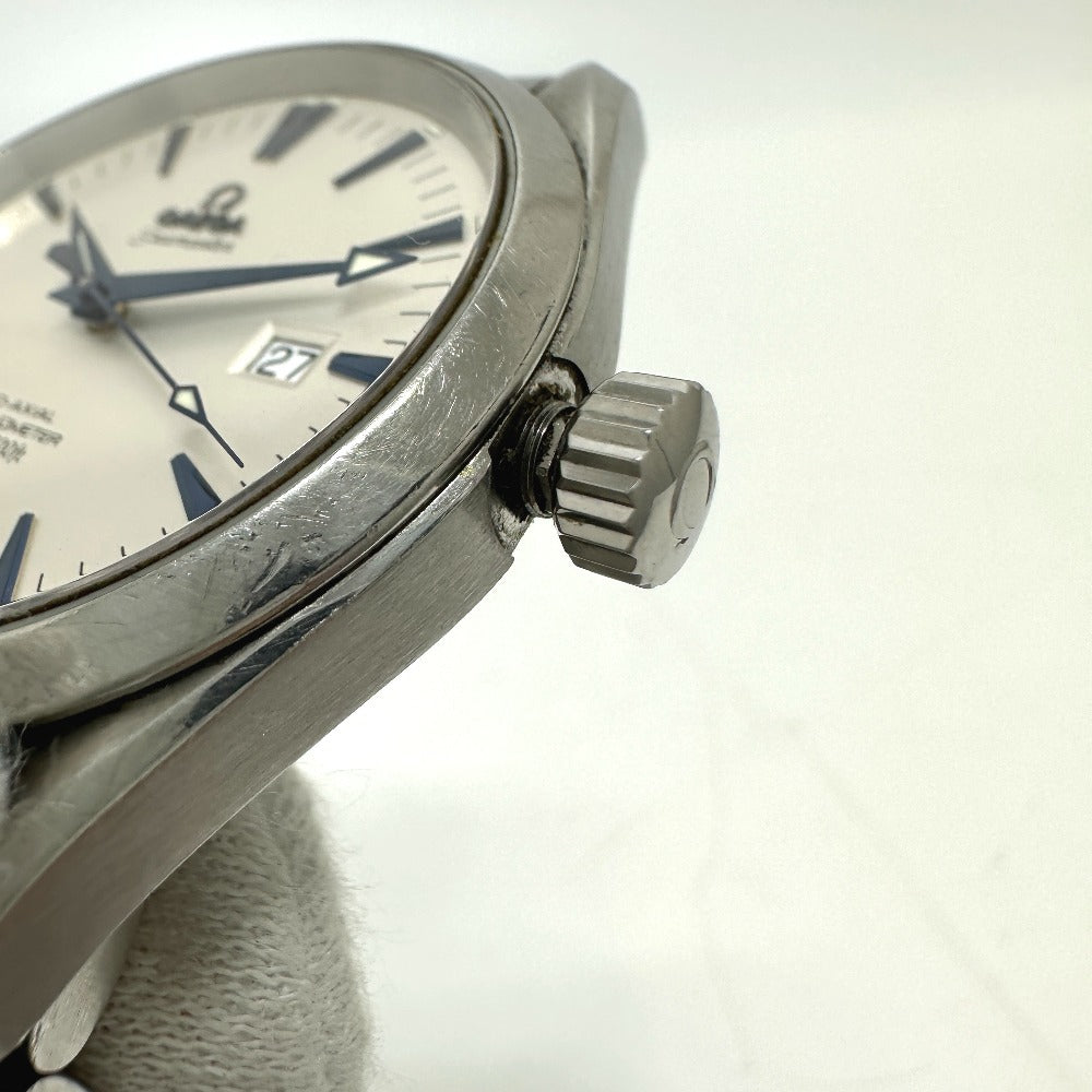OMEGA Watches Mechanical Automatic 2502.33 Stainless Steel Silver Seamaster Aqua Terra Coaxial white dial