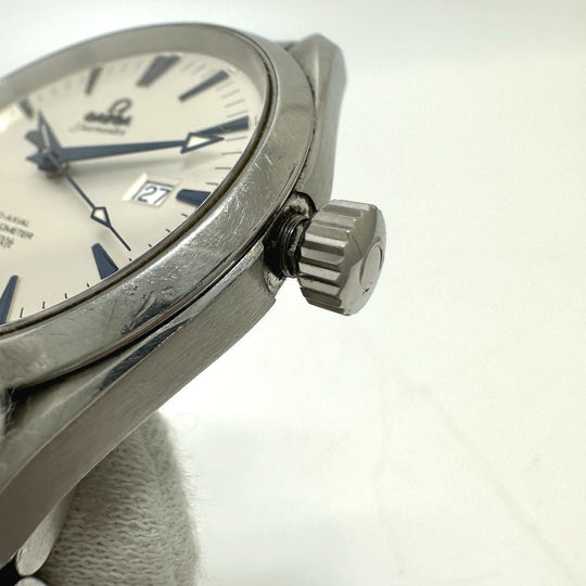 OMEGA Watches Mechanical Automatic 2502.33 Stainless Steel Silver Seamaster Aqua Terra Coaxial white dial