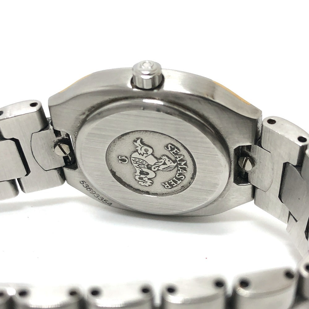 OMEGA Watches Quartz Stainless Steel Silver Seamaster Polaris black dial