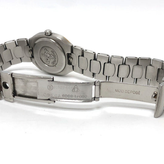 OMEGA Watches Quartz Stainless Steel Silver Seamaster Polaris black dial