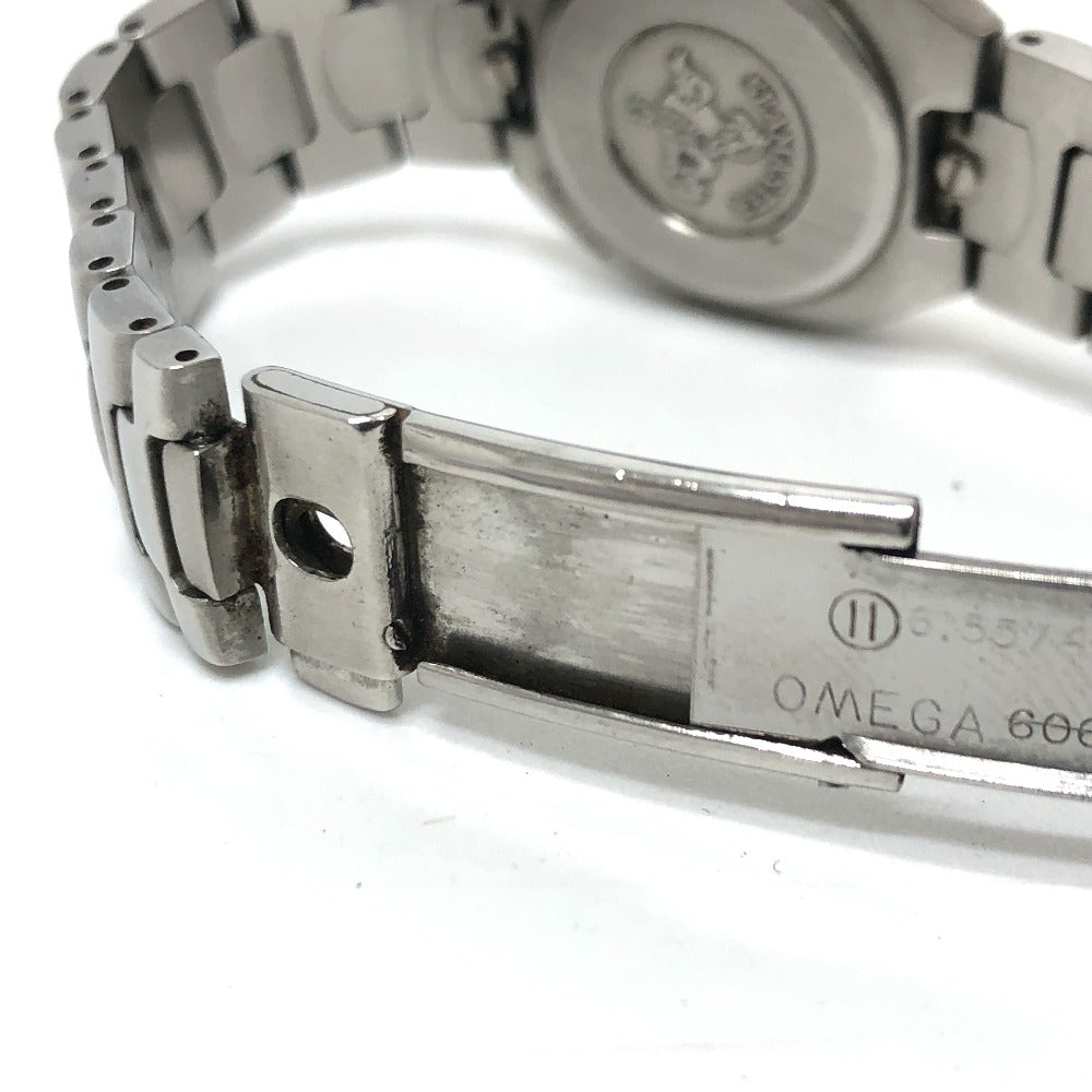 OMEGA Watches Quartz Stainless Steel Silver Seamaster Polaris black dial