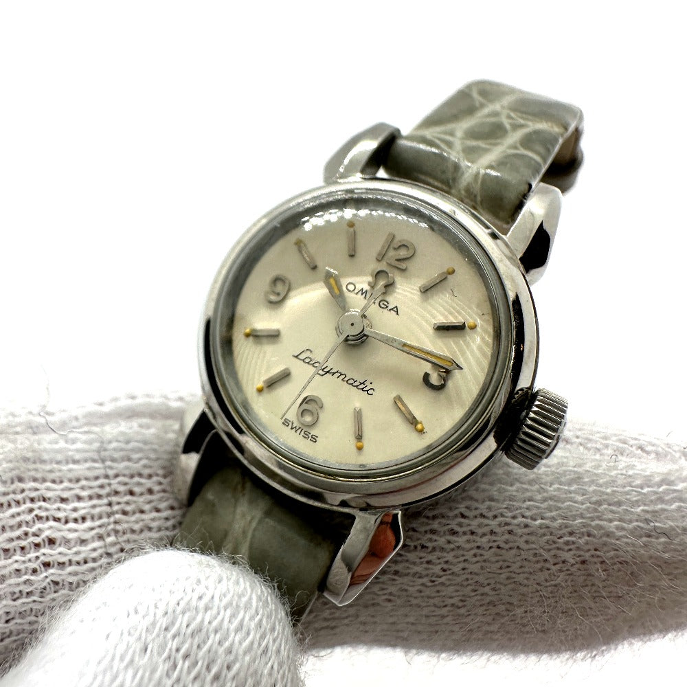 OMEGA Watches Mechanical Automatic Stainless Steel Silver antique Ladymatic Ivory dial