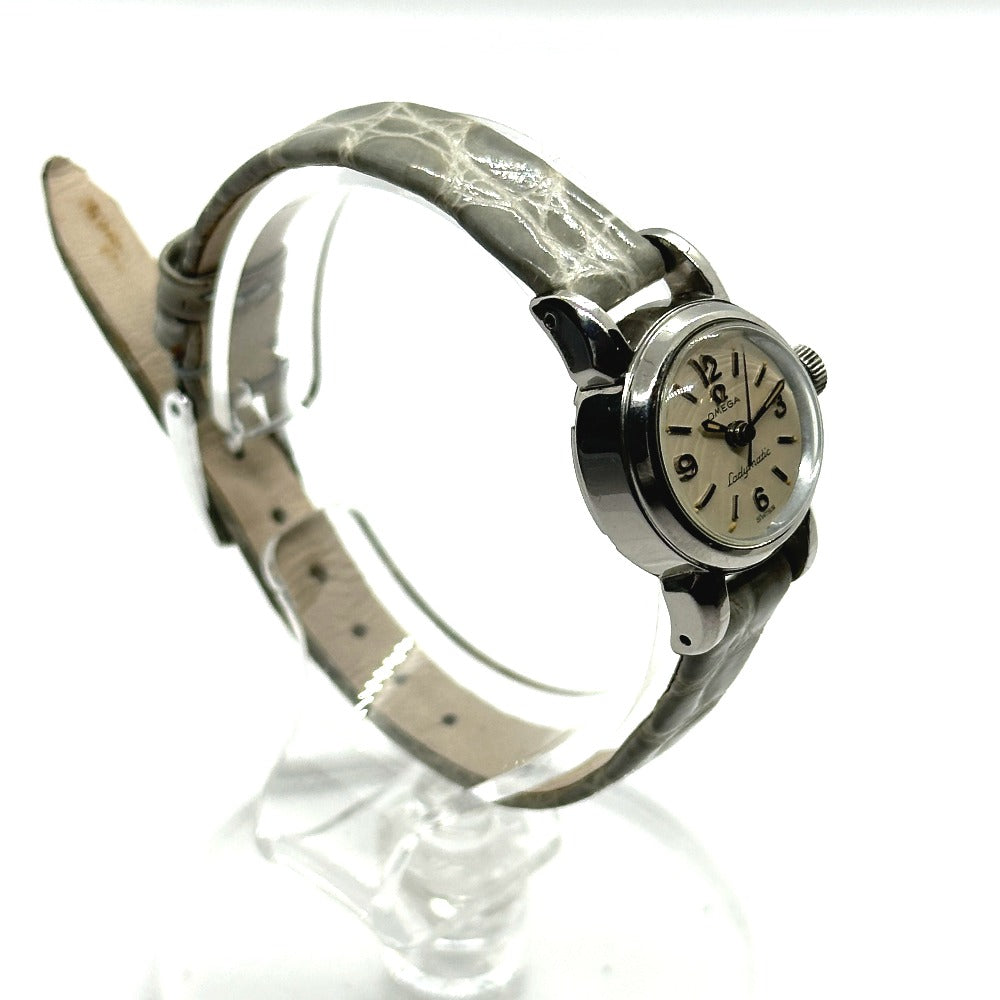 OMEGA Watches Mechanical Automatic Stainless Steel Silver antique Ladymatic Ivory dial