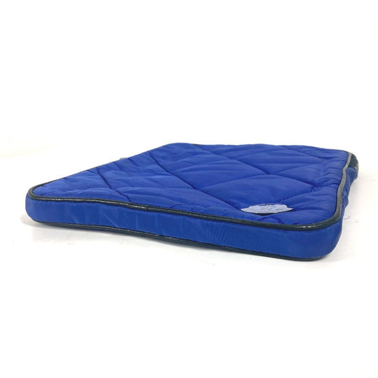 MONCLER Pouch Nylon blue logo tablet case unisex(Unisex) Used Authentic