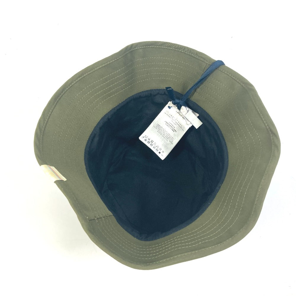 MONCLER hat G20913B00024 polyester khaki Hats, hats, bob hats Grenoble embroidery unisex(Unisex) Used Authentic