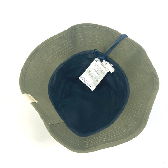 MONCLER hat G20913B00024 polyester khaki Hats, hats, bob hats Grenoble embroidery unisex(Unisex) Used Authentic
