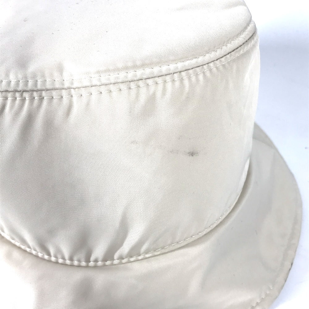 MONCLER hat polyester beige logo Women S Used Authentic