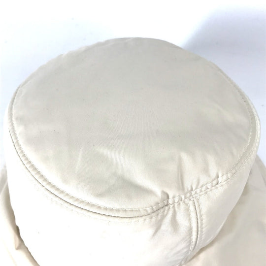 MONCLER hat polyester beige logo Women S Used Authentic