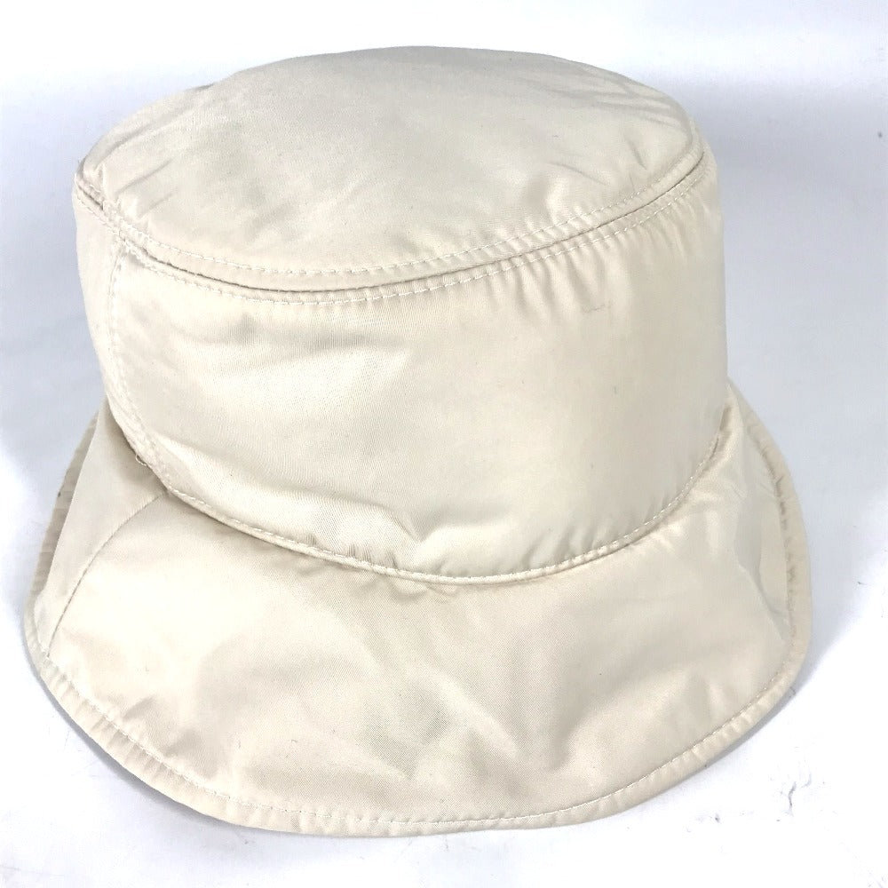 MONCLER hat polyester beige logo Women S Used Authentic
