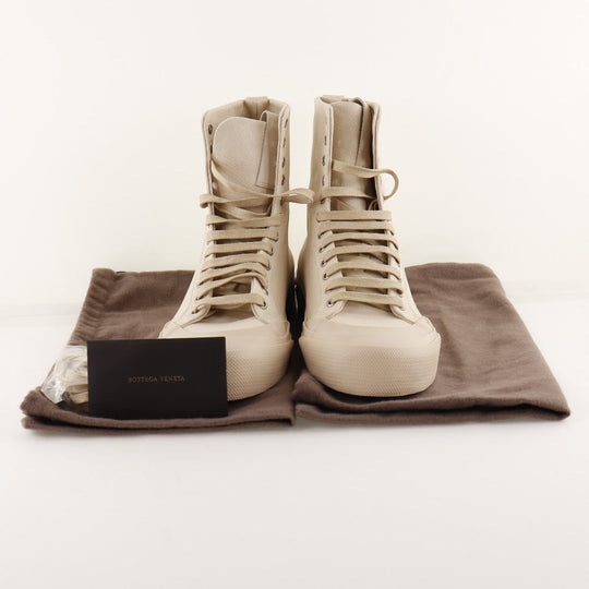BOTTEGAVENETA sneakers canvas beige High cut 41