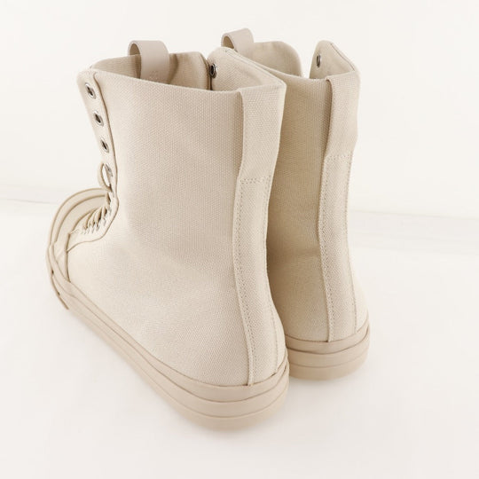 BOTTEGAVENETA sneakers canvas beige High cut 41