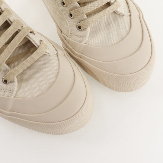 BOTTEGAVENETA sneakers canvas beige High cut 41
