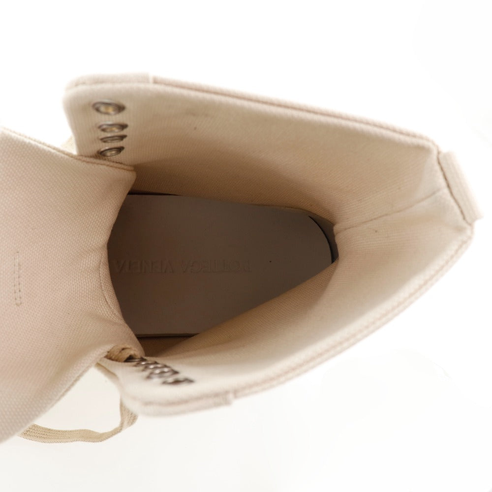 BOTTEGAVENETA sneakers canvas beige High cut 41