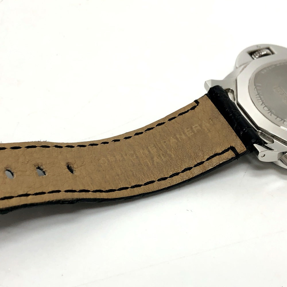 PANERAI Watches Mechanical Automatic PAM01250 Stainless Steel Silver Luminor Due black dial