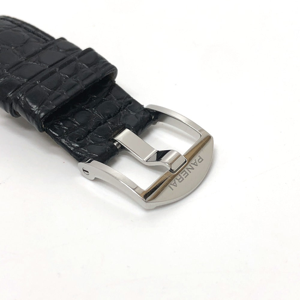 PANERAI Watches Mechanical Automatic PAM01250 Stainless Steel Silver Luminor Due black dial