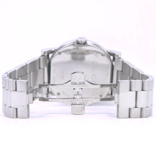 GUCCI Watches Quartz 101M Stainless Steel black Day date G Chrono Collection black dial unisex(Unisex) Used Authentic