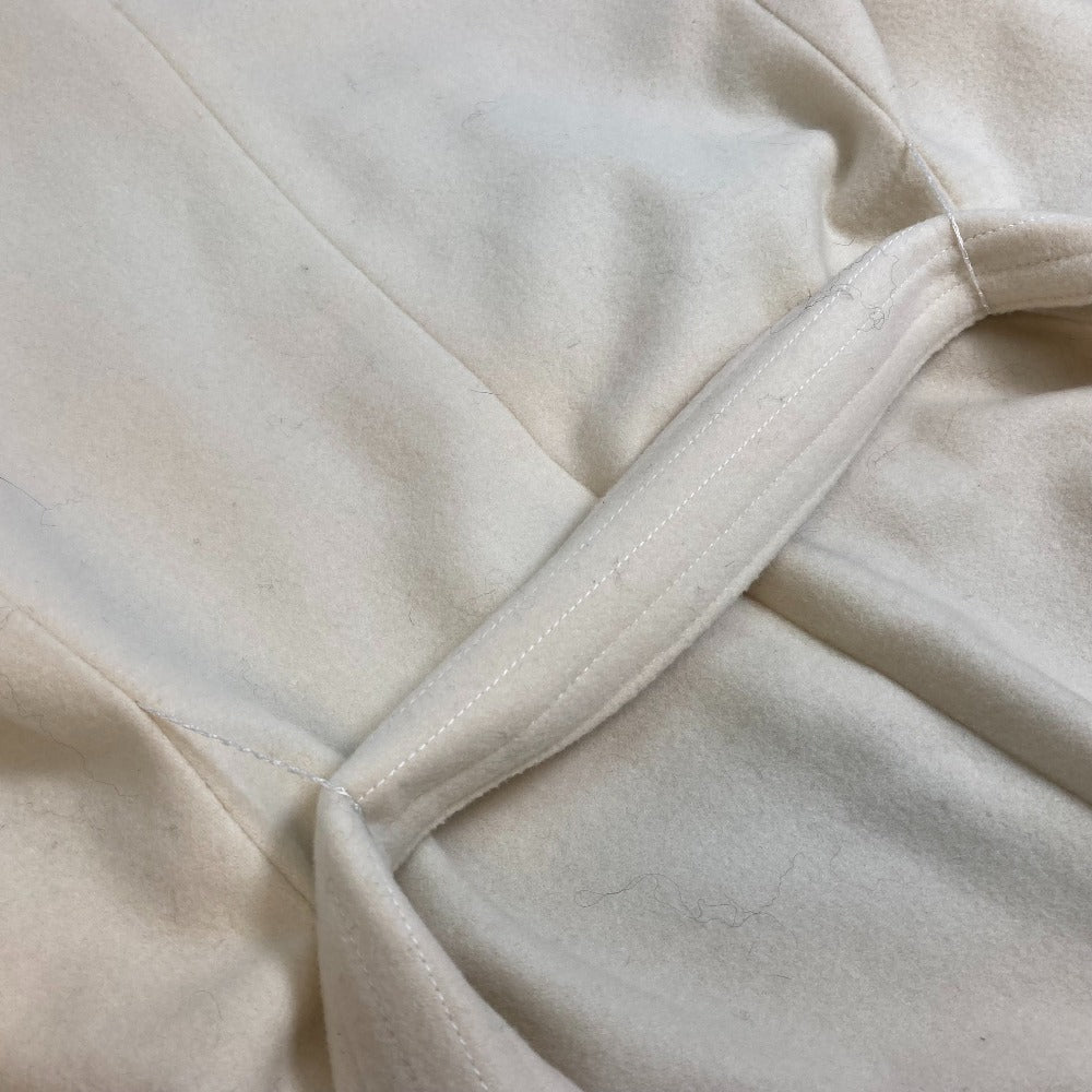 DOUBLE STANDARD CLOTHING coat Wool, Cupra Ivory sov wool Women Used Authentic